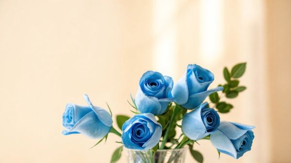 Top 5 roses éternelles bleues à offrir pour exprimer l'amour